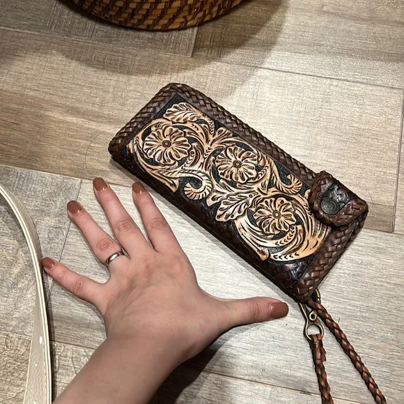 Western leather wallet, NWOT - Picture 3 of 5